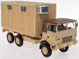 BERLIET GBD 6x6 SAND BROWN 1-43 SCALE NJ46